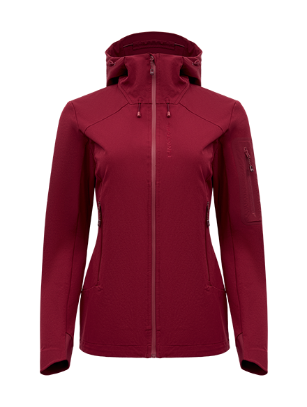 Куртка женская StretchShell W 1329 DarkRed