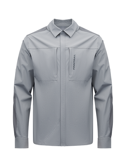 Рубашка мужская Breeze 1212 Grey